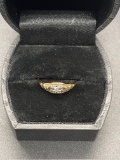 Vintage 14kt & Diamond Ring Size 6.5 From Large Estate