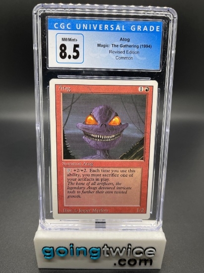 CGC Graded 1994 Magic: The Gathering ATOG Revised Edition Trading Card