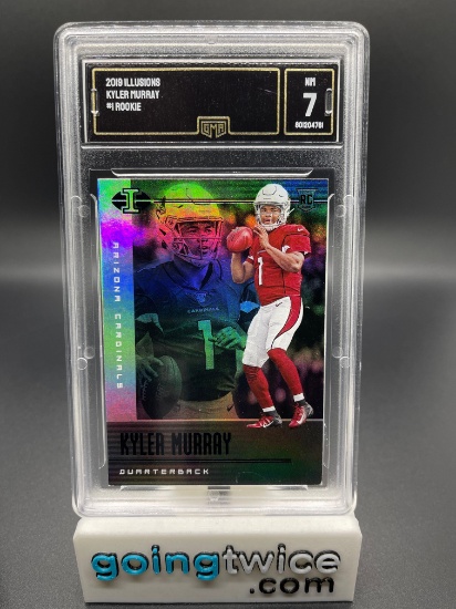 GMA Graded 2019 Illustions Kyler Murray #1 Rookie Football Trading Card