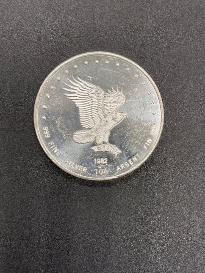 1ozt 999 Silver Monex International Silver Eagle From Large Collection