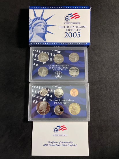 2005 United States Mint Proof Set From Large Collection
