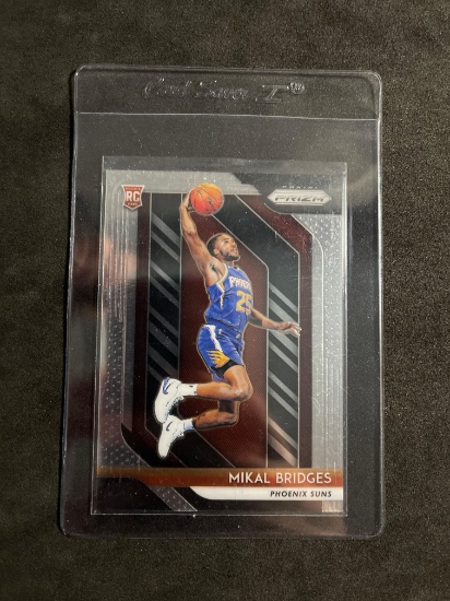 2018-19 Prizm Mikal Bridges Rc #289 Basketball Card From Large Collection