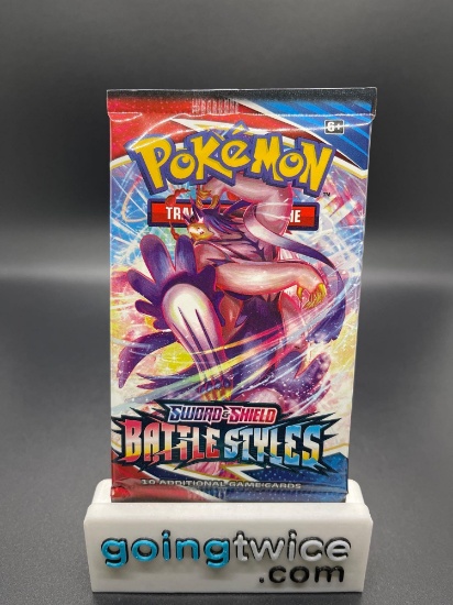 Factory Sealed SWORD & SHEILD BATTLE STYLES Booster Pack