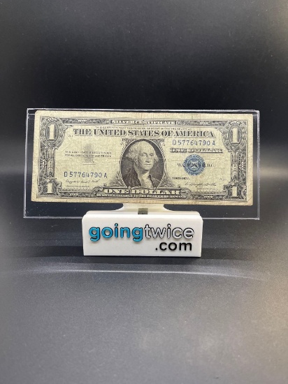 1957 A $1.00 Silver Certificate From Large Collection