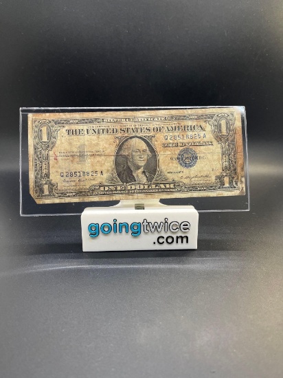 1957 A $1.00 Silver Certificate From Large Collection