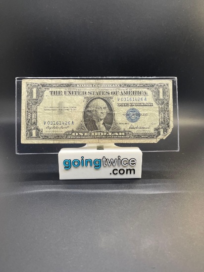 1957 $1.00 Silver Certificate From Large Collection