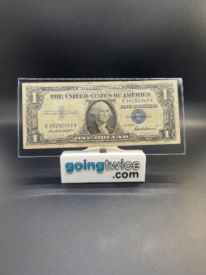 1957 $1.00 Silver Certificate From Large Collection