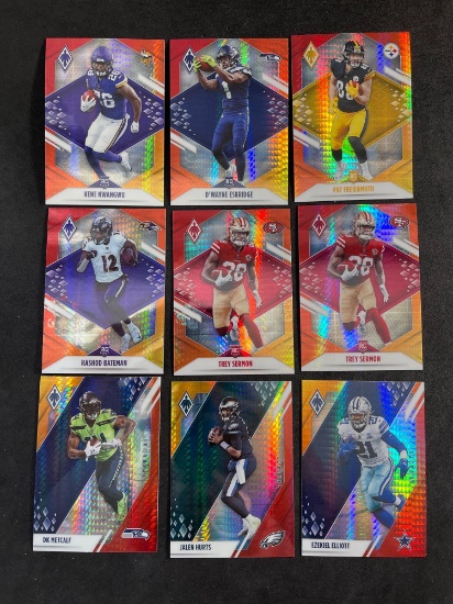 Lot of 9 Star & Rookie Football Cards From Large Collection