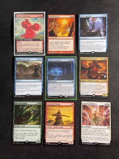 Lot of 9 Magic The Gathering Trading Cards From Large Collection