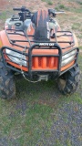 2011 Arctic Cat Mud Pro 700 EF1 4x4, Orange, 1200 Miles