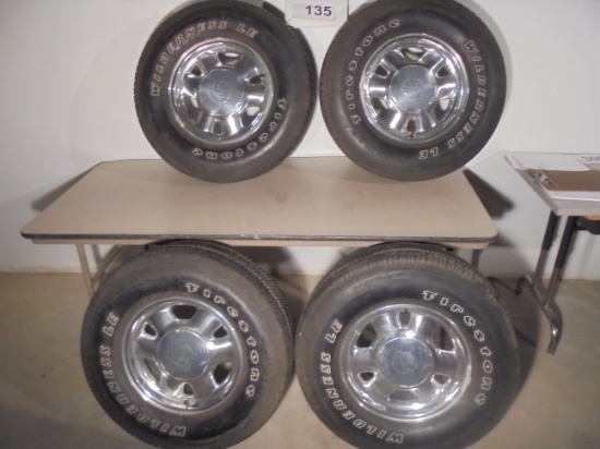 Set of Four (4) Wheels/Tires