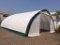 20 Ft x 30 Ft x 12 FT Peak Ceiling Storage Shelter C/W: Commercial fabric, roll up door