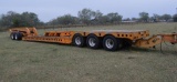 1987 Siebert 75 Ton Trailer 26''6' In Well with 5' insert to make 31'6'' In Well 28 New 16 PLY