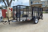 Black Top Hat Utility Trailer - TITLE