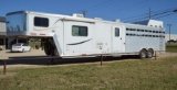 2012 Bison Stock/Combo - with Living Quarters, Mid-Tack, Slide Out, Full Kitchen, Full Bathroom,