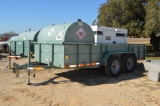 45 KW Doosan Generator - 500 Gallon Fuel Tank w/ Pendlehitch Trailer