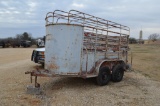 16 Ft Bumper Hitch Stock Trailer