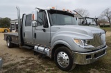 2013 Silver International Terrastar Crew Cab/Flatbed Allison Automatic - Miles Read -132,000