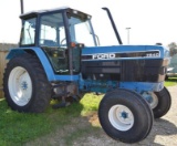 1992 Blue Ford 7840 Tractor - 115 HP A/C & Heat Cab - Brand New Hour Meter