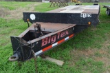 2000 25 Ft BigTex Dovetail Dual Tandem Trailer w/ Pintle Hitch (unit 6102)