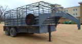 16 x 6 ft Stock Trailer