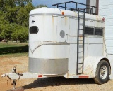 1995 One Horse Bumper Pull Trailer