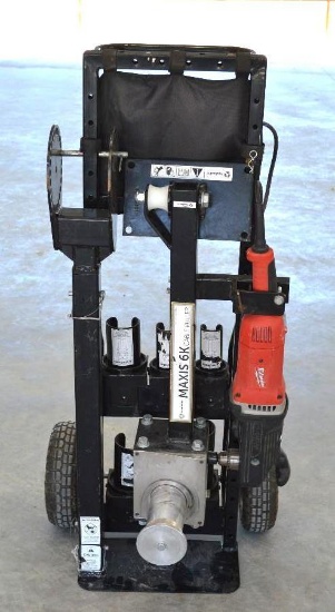 Maxis 6K Cable Puller Tugger, Pulls 12 FPM-low/Pulls 44 FPM-high, Pulls up to 6000lbs, Size0-750mcm