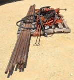 Ditch Witch Boring Unit & 9 Boring Rods