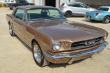 1965 Gold Ford Mustang