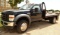 2008 Ford F450 Reg. Cab Black Dually w/ Flat Bed *Title