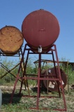 500 Gallon Fuel Tank on Stand