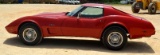 1976 Red Corvette Stingray 350 cubic inch, power locks/windows, RUNS