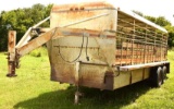 2003 Neckover 20' Gooseneck Trailer *Title