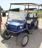 2012 EZ-GO Golf Cart Gasoline 6-Seater, Street Legal - Cart Runs but Has a Bad Starter Solenoid