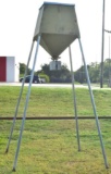 Deer Feeder on Metal Stand