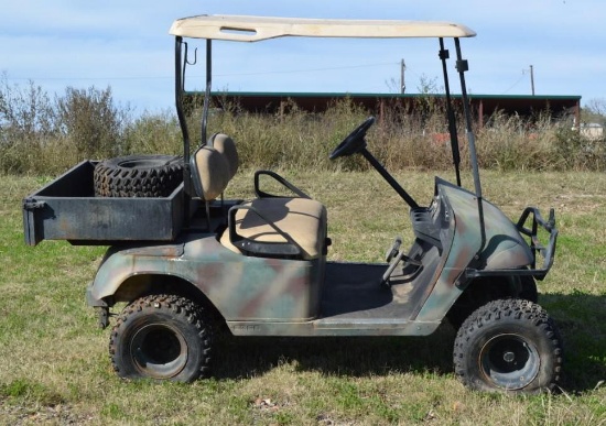 EZ-Go TXT Golf Cart, 1-Spare Included - Needs New Batteries *Currently Not Running