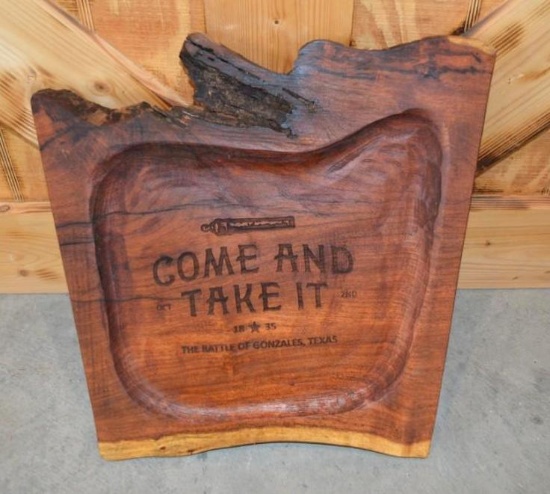 Mesquite "Come and Take It" Cutting Board