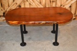 Mesquite Top Bench