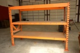 3 - 8 1/2 ft. x 6 ft. x 3 ft. sections Industrial Shelves