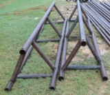 1 set of 11 ft. Pipe Racks