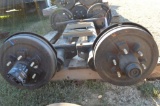 2 -- 6 Lug Torsion Axles with Brakes, 48 inch