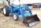Ford 4000 Diesel Tractor with Ford 776B Front End Loader and 6' Box Blade