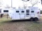 1999 Barrett 3-Horse Trailer w/ Living Quarters and Rear Tack