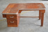 1 Youth Wood Desk w/2 Drawers