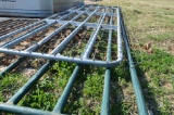 16' x 4' Green Gate and 14' x 4' Wire Covered Gate