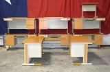 3-Piece Office Desks (4 Desk total for a total of 12 pieces)