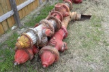 Group of 4 Fire Hydrants