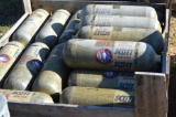 Box of Scott Air Pacs Cylinders