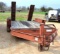 2002 Belshe WB12 Utility Trailer with Ramps, Pintle Hitch