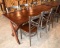 6' Pine Picnic/Kitchen/Dining Table w/ 6 Chairs